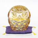 [FIGURINE] LUCKY OWL | EDO KIRIKO | KAGAMI CRYSTAL