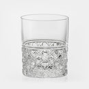 [ROCKS GLASS] WHISKEY GLASS OCTAGONAL BASKET WEAVE | EDO KIRIKO | KAGAMI CRYSTAL