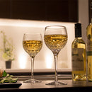 [GLASS] PAIR OF WINE GLASSES HAGOROMO | EDO KIRIKO | KAGAMI CRYSTAL