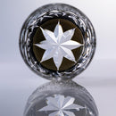 [ROCK GLASS] WHISKEY GLASS KEIUNKAI BY TATSUYA NEMOTO MASTER OF TRADITIONAL CRAFTS | EDO KIRIKO | KAGAMI CRYSTAL