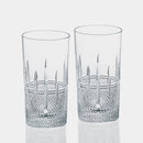 [GLASS] PAIR OF TUMBLERS TPS720-1521 | CRYSTAL GLASS | KAGAMI CRYSTAL