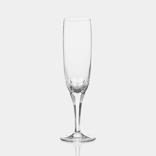 [GLASS] CHAMPAGNE GLASS FLUTE 'PRESTIGE LINE' | CRYSTAL GLASS | KAGAMI CRYSTAL