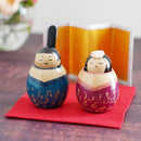 [DOLL] MINI HINA DECORATION (BLUE , RED) | YASUHARU MASUKAWA | TSUGARU NURI