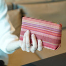 [POUCH] KOKKARA (RED) | YAEYAMA MINSAH (TEXTILES) | AZAMIYA