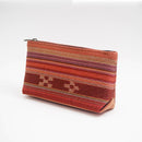 [POUCH] KOKKARA (RED) | YAEYAMA MINSAH (TEXTILES) | AZAMIYA