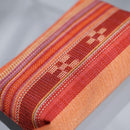 [POUCH] KOKKARA (RED) | YAEYAMA MINSAH (TEXTILES) | AZAMIYA