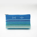 [POUCH] NILAI-KANAI (BLUE) | YAEYAMA MINSAH (TEXTILES) | AZAMIYA