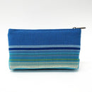 [POUCH] NILAI-KANAI (BLUE) | YAEYAMA MINSAH (TEXTILES) | AZAMIYA