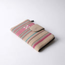 [CARD CASE] NATSU-BANA (PINK) | YAEYAMA MINSAH (TEXTILES) | AZAMIYA