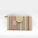 [CARD CASE] NATSU-BANA (PINK) | YAEYAMA MINSAH (TEXTILES) | AZAMIYA