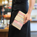 [CARD CASE] NATSU-BANA (PINK) | YAEYAMA MINSAH (TEXTILES) | AZAMIYA