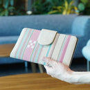 [CARD CASE] NATSU-BANA (PINK) | YAEYAMA MINSAH (TEXTILES) | AZAMIYA