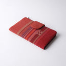 [CARD CASE] KOKKARA (RED) | YAEYAMA MINSAH (TEXTILES) | AZAMIYA