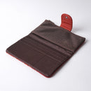 [CARD CASE] KOKKARA (RED) | YAEYAMA MINSAH (TEXTILES) | AZAMIYA