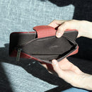 [CARD CASE] KOKKARA (RED) | YAEYAMA MINSAH (TEXTILES) | AZAMIYA