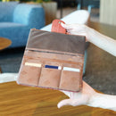 [CARD CASE] KOKKARA (RED) | YAEYAMA MINSAH (TEXTILES) | AZAMIYA