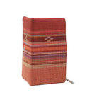 [CARD CASE] KOKKARA (RED) | YAEYAMA MINSAH (TEXTILES) | AZAMIYA