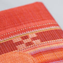 [CARD CASE] KOKKARA (RED) | YAEYAMA MINSAH (TEXTILES) | AZAMIYA