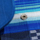 [CARD CASE] MINAMI-KAZE (BLUE) | YAEYAMA MINSAH (TEXTILES) | AZAMIYA