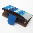 [CARD CASE] MINAMI-KAZE (BLUE) | YAEYAMA MINSAH (TEXTILES) | AZAMIYA
