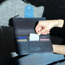 [CARD CASE] MINAMI-KAZE (BLUE) | YAEYAMA MINSAH (TEXTILES) | AZAMIYA