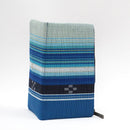 [CARD CASE] MINAMI-KAZE (BLUE) | YAEYAMA MINSAH (TEXTILES) | AZAMIYA