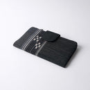 [CARD CASE] YAKOBOKU (BLACK) | YAEYAMA MINSAH (TEXTILES) | AZAMIYA
