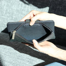 [CARD CASE] YAKOBOKU (BLACK) | YAEYAMA MINSAH (TEXTILES) | AZAMIYA