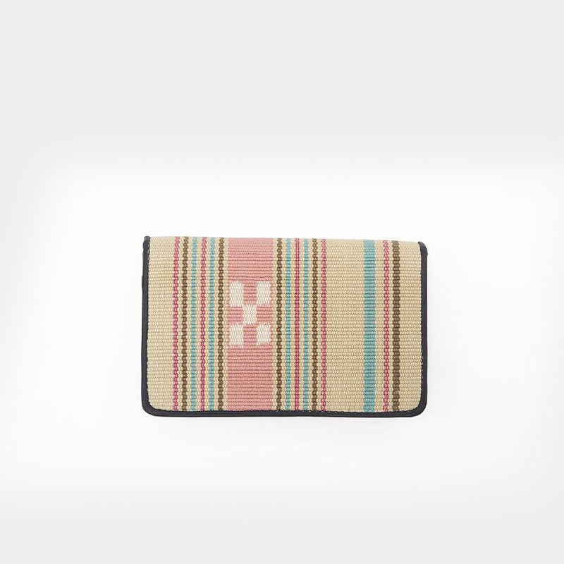 [CARD HOLDER]  NATSU-BANA (PINK) | YAEYAMA MINSAH (TEXTILES) | AZAMIYA