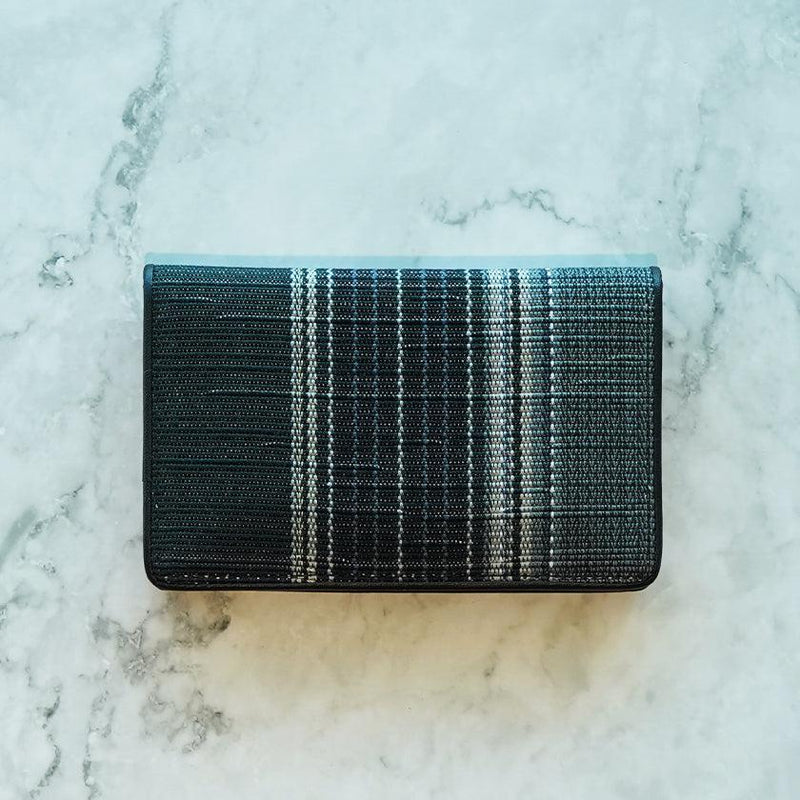 [CARD HOLDER]  YAKOBOKU (BLACK) | YAEYAMA MINSAH (TEXTILES) | AZAMIYA