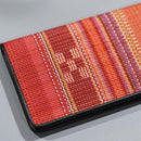 [CARD HOLDER]  KOKKARA (RED) | YAEYAMA MINSAH (TEXTILES) | AZAMIYA