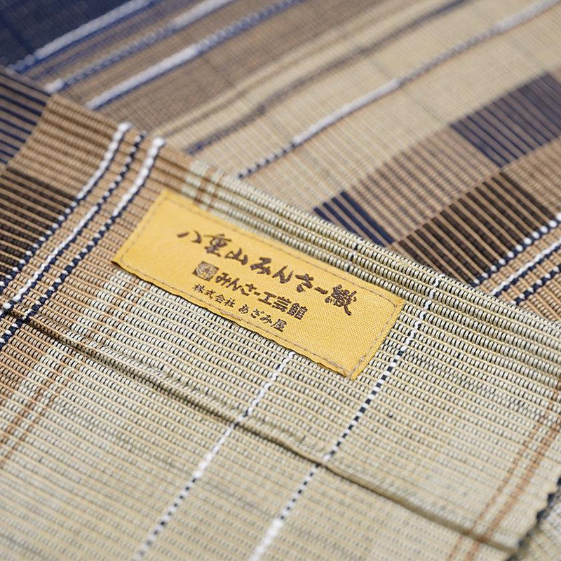 [掛毯] Hichigara（米色）| Azamiya | Yaeyama Minsaa（紡織品）