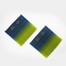 [COASTER] SEA GRADUATION 2-PIECE SET(YELLOW GREEN) | YAEYAMA MINSAH (TEXTILES) | AZAMIYA