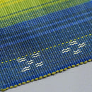 [COASTER] SEA GRADUATION 2-PIECE SET(YELLOW GREEN) | YAEYAMA MINSAH (TEXTILES) | AZAMIYA