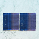 [COASTER] SEA GRADUATION 2-PIECE SET (PURPLE) | YAEYAMA MINSAH (TEXTILES) | AZAMIYA