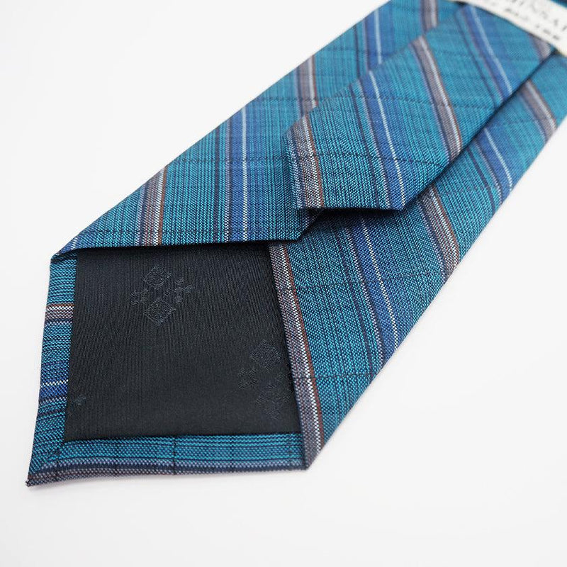 [TIE] INO (BLUE) | YAEYAMA MINSAH (TEXTILES) | AZAMIYA