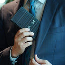 [WALLET] LONG WALLET YASSAMI (BLACK) | YAEYAMA MINSAH (TEXTILES) | AZAMIYA