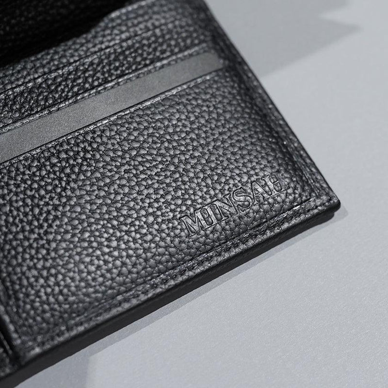 [錢包]折疊的錢包yassami（黑色）| Azamiya | Yaeyama Minsaa（紡織品）
