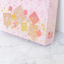 [ARTPANEL] SPRING HARU-KOMON (CHERRY BLOSSOM) S | GOLD AND SILVER DECORATIVE WORK| IPPINSHU