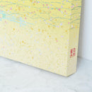 [ARTPANEL] SPRING TSUYU-KUSA (ASIATIC DAYFLOWER) L | GOLD AND SILVER DECORATIVE WORK| IPPINSHU