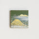 [ARTPANEL] SUMMER KIN-YAMA (GOLD MINE) GREEN S | GOLD AND SILVER DECORATIVE WORK| IPPINSHU