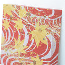[ARTPANEL] AUTUMN TATSUTA-GAWA (RIVER AND MAPLE) RED S | GOLD AND SILVER DECORATIVE WORK| IPPINSHU