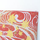 [ARTPANEL] AUTUMN TATSUTA-GAWA (RIVER AND MAPLE) RED L | GOLD AND SILVER DECORATIVE WORK| IPPINSHU
