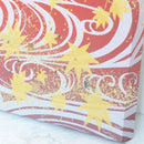 [ARTPANEL] AUTUMN TATSUTA-GAWA (RIVER AND MAPLE) RED L | GOLD AND SILVER DECORATIVE WORK| IPPINSHU