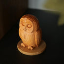 [DOLL] OWL | HIROSHI WASHIZUKA | ICHII ITTO BORI (WOOD CARVING)