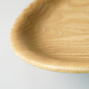 [LARGE PLATE (PLATTER)] CHESTNUT TREE (CURRY DISH) | WOODWORKING