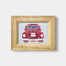 [ART] RED CAR | KAGA YUZEN | J.Flavor * HIROYUKI KIKUTA