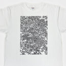 [T-SHIRT] HAND FAN WHITE (ONE-SIZE-FITS-ALL) | KAGA YUZEN | J.Flavor * HIROYUKI KIKUTA