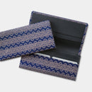 CLAWED ARABESQUE 009 (NAVY BLUE BASECOAT WITH WHITE LACQUER)