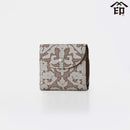 [WALLET] SARAMAS 7422 | KOUSHU INDEN (LACQUERED DEERSKIN CRAFTS)| INDEN-YA